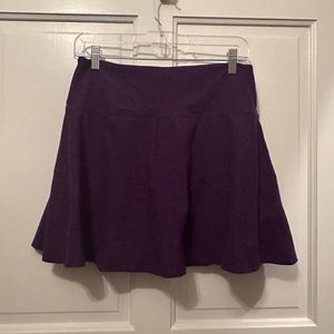 Purple athletic skirt